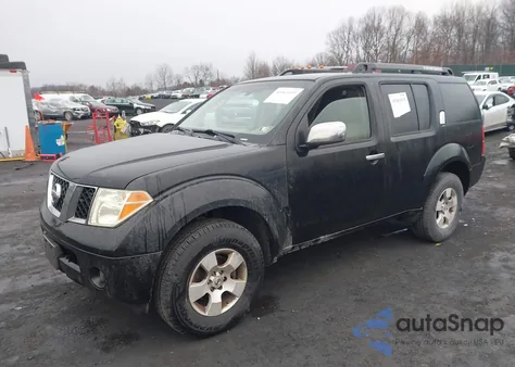2007 Nissan Pathfinder S из США, поврежденный, VIN 5N1AR18W17C610180